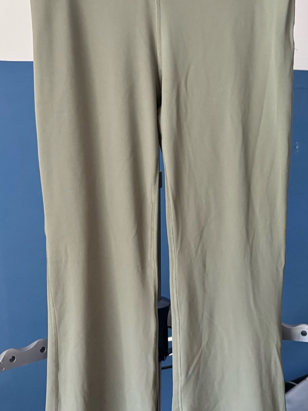 Avia Women’s L 12-14 Olive Green High Rise Flare Yoga Pants Leggings